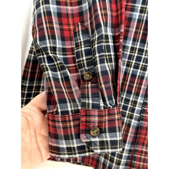 Carhartt Mens Shirt XL Plaid Flannel Button Down Long Sleeve Collar Relaxed Fit - Picture 7 of 9